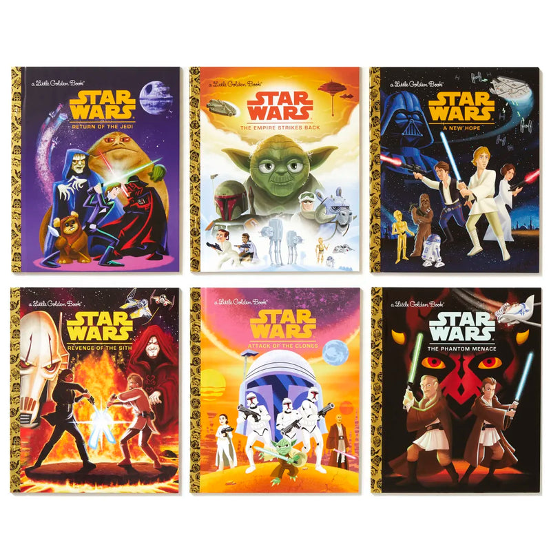The Star Wars Little Golden Book Library (Star Wars) US - Multiple-component retail product, boxed