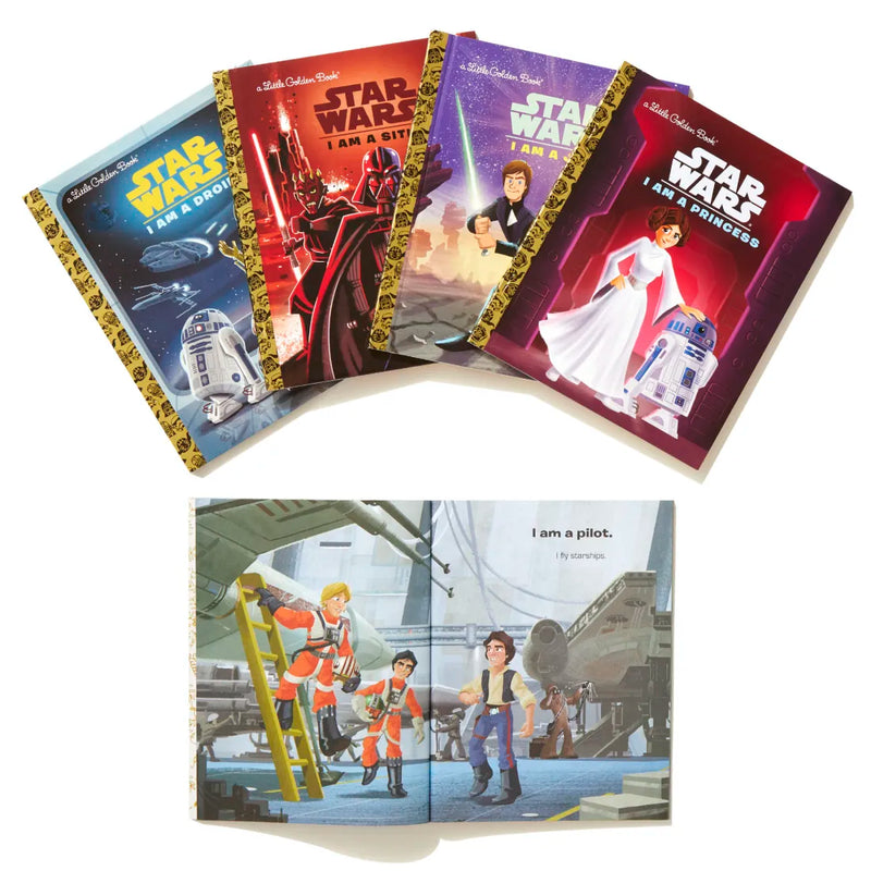 Star Wars: I Am a...Little Golden Book Library -- 5 Little Golden Books US - Multiple-component retail product, boxed
