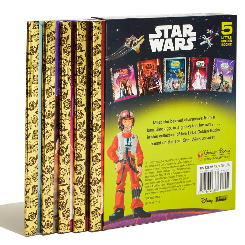 Star Wars: I Am a...Little Golden Book Library -- 5 Little Golden Books US - Multiple-component retail product, boxed