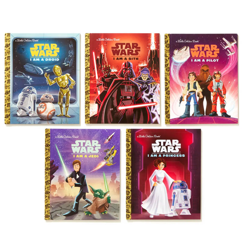 Star Wars: I Am a...Little Golden Book Library -- 5 Little Golden Books US - Multiple-component retail product, boxed