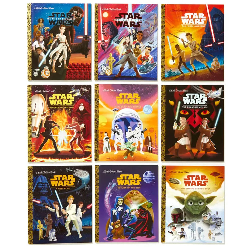 The Complete Skywalker Saga: Little Golden Book Library (Star Wars) US - Multiple-component retail product, boxed
