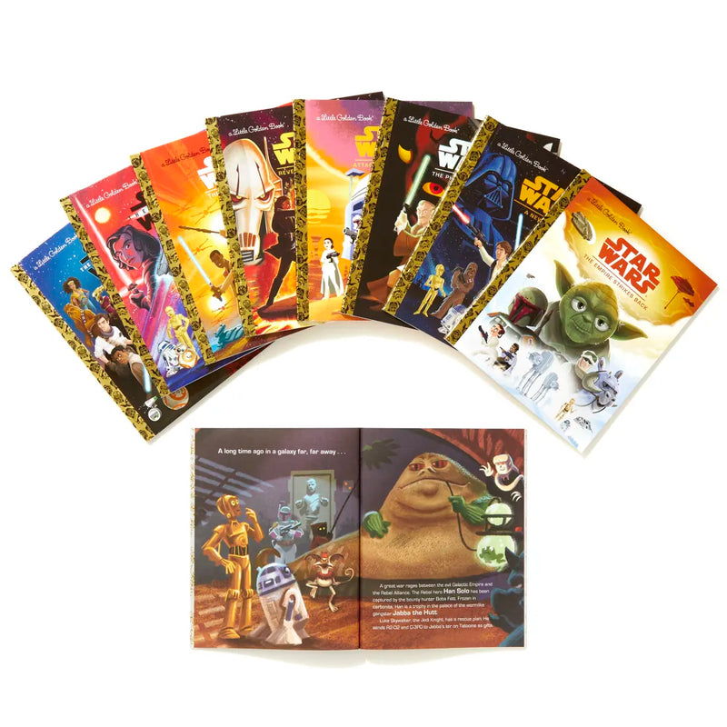 The Complete Skywalker Saga: Little Golden Book Library (Star Wars) US - Multiple-component retail product, boxed