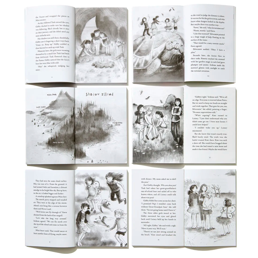Finding Tinker Bell: Books #1-6 (Disney: The Never Girls) US - Multiple-component retail product, boxed