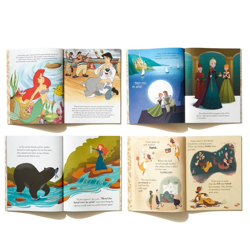 Ultimate Princess Boxed Set of 12 Little Golden Books (Disney Princess) US - Multiple-component retail product, boxed