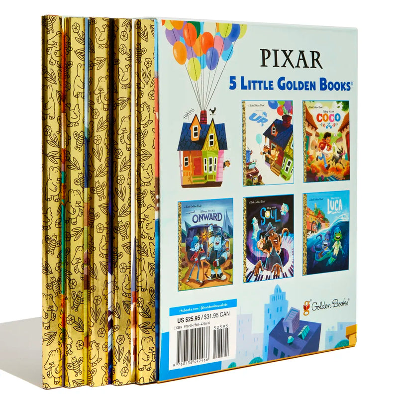Pixar Little Golden Book Library (Disney/Pixar) US - Multiple-component retail product, boxed