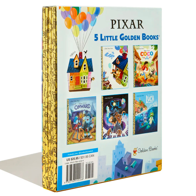Pixar Little Golden Book Library (Disney/Pixar) US - Multiple-component retail product, boxed