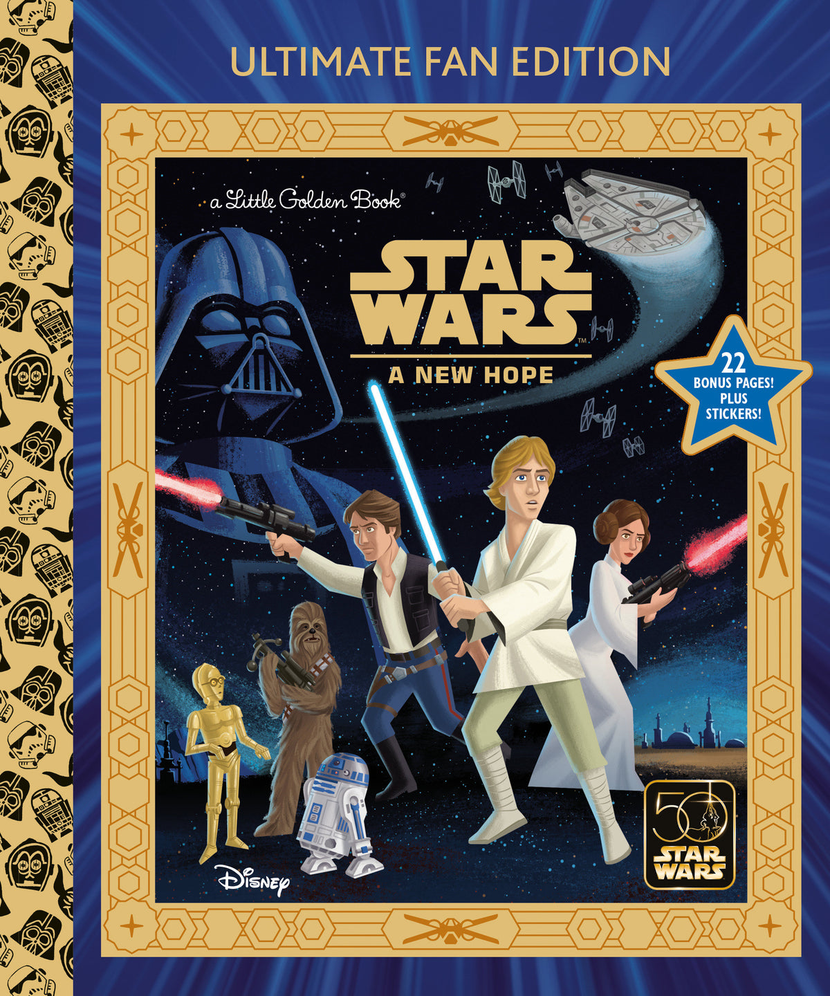 Star Wars: A New Hope: Ultimate Fan Edition Little Golden Book cover (ISBN 9780736449069)