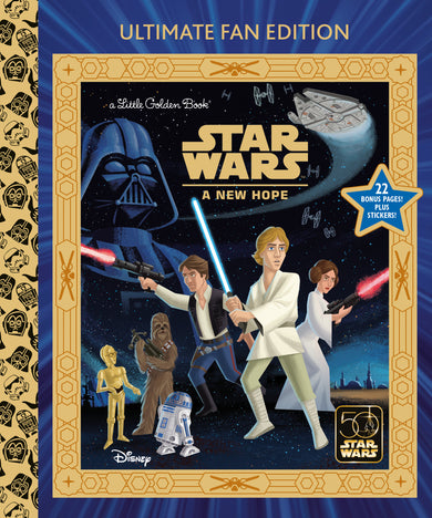 Star Wars: A New Hope: Ultimate Fan Edition Little Golden Book cover (ISBN 9780736449069)