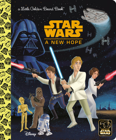 Star Wars: A New Hope Board Book cover (ISBN 9780736449090)