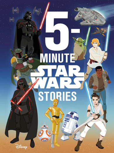 Star Wars 5-Minute Stories cover (ISBN 9780736449137)