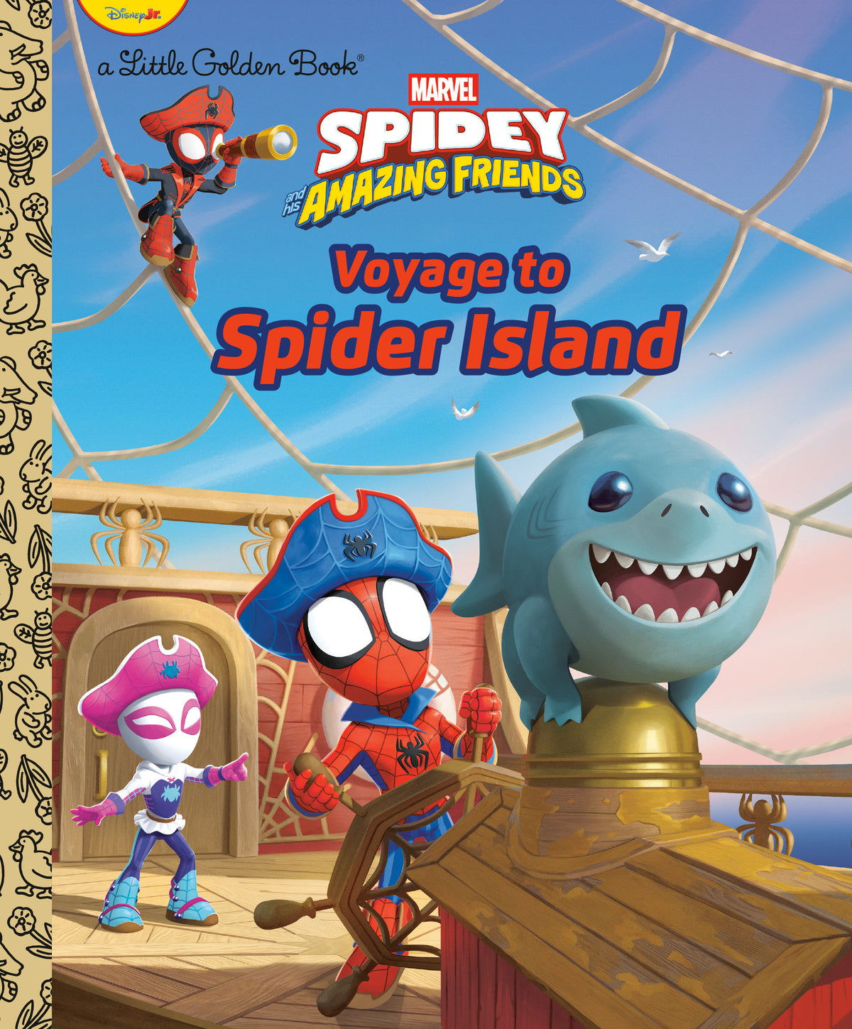 Spidey and His Amazing Friends: Voyage to Spider Island (Marvel) cover (ISBN 9780736449236)