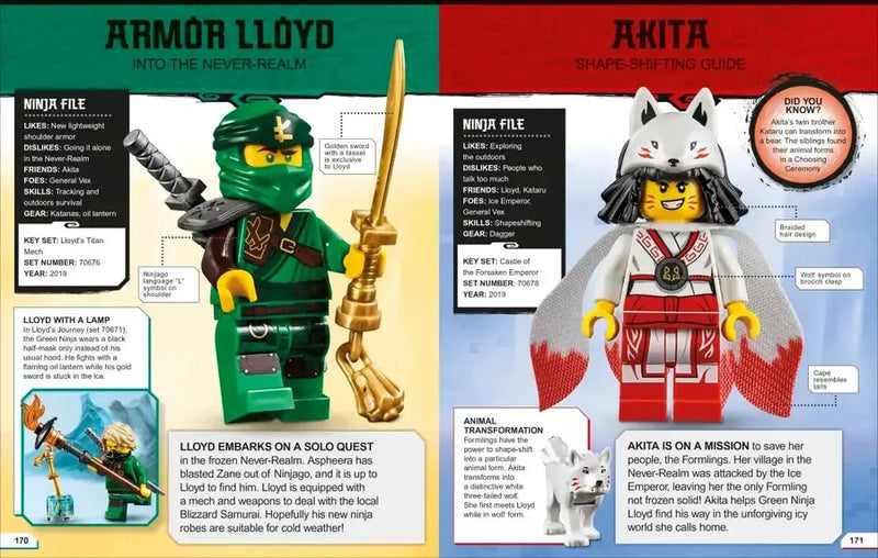 LEGO NINJAGO Character Encyclopedia New Edition US - Multiple-component retail product