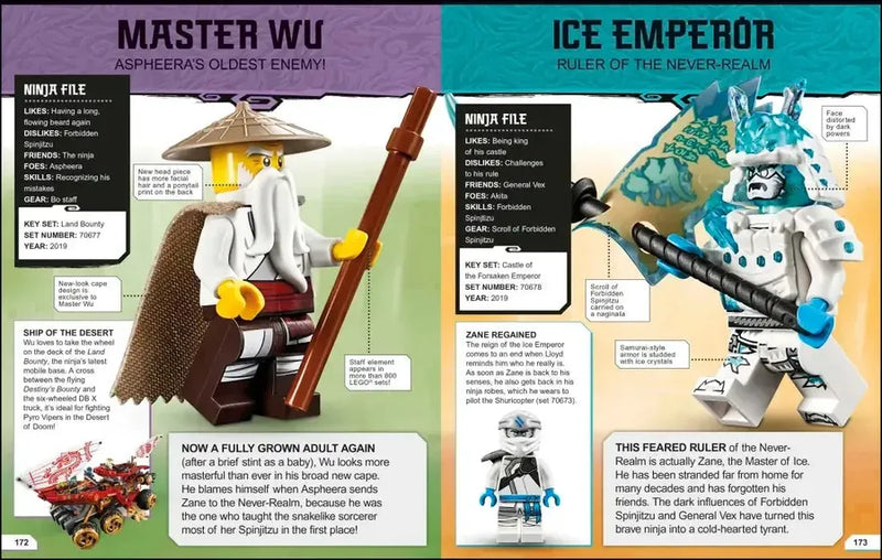 LEGO NINJAGO Character Encyclopedia New Edition US - Multiple-component retail product