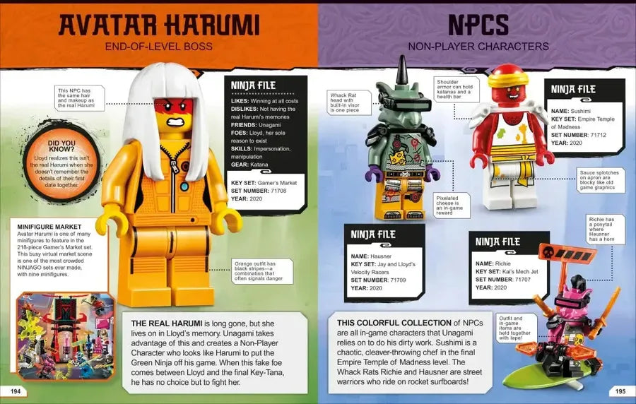 LEGO NINJAGO Character Encyclopedia New Edition US - Multiple-component retail product