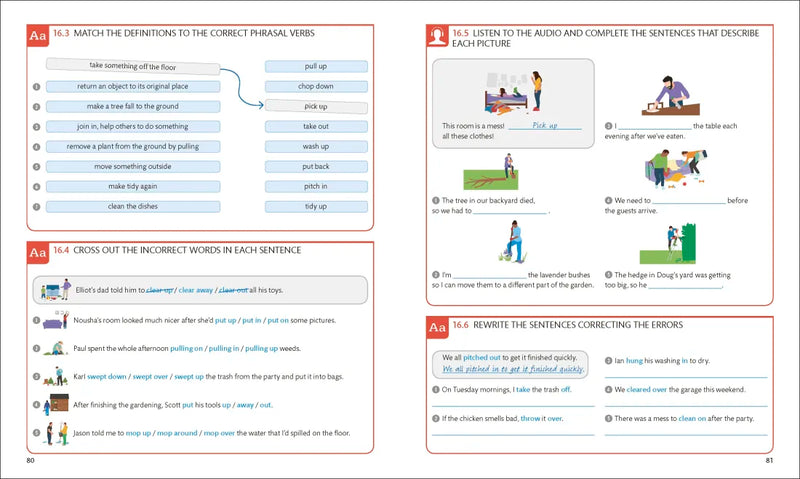 English for Everyone: English Phrasal Verbs US - Book