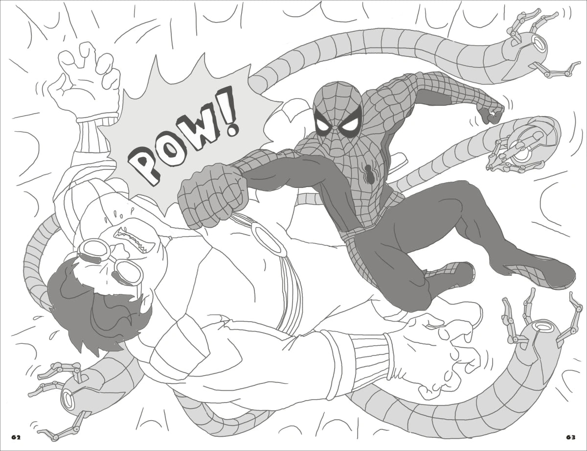 Marvel Spider-Man Swing into Action! US - Paperback / softback