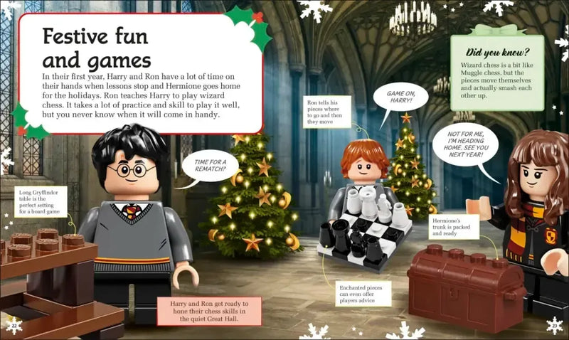LEGO Harry Potter Holidays at Hogwarts US - Hardback