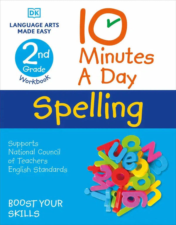 10 Minutes a Day Spelling, 2nd Grade-Children’s Educational: Language/ literature/ literacy-買書書 BuyBookBook