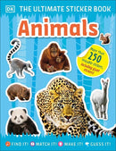 The Ultimate Sticker Book Animals-Children’s interactive and activity books and kits-買書書 BuyBookBook