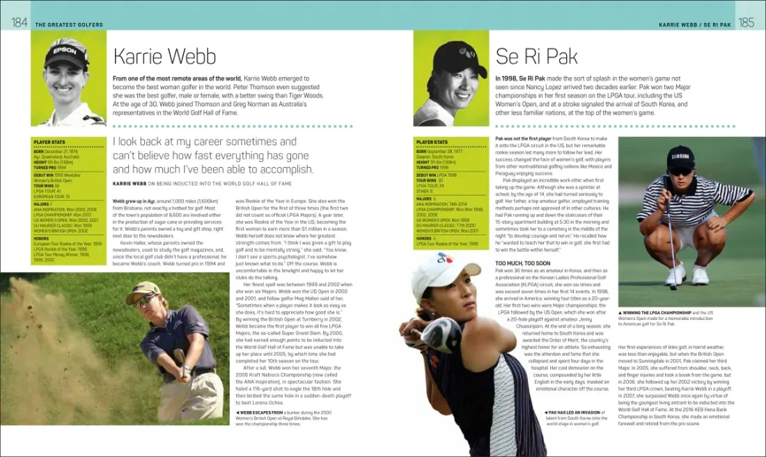 The Golf Book US - Hardback