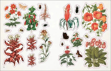 The Botanist's Sticker Anthology US - Hardback