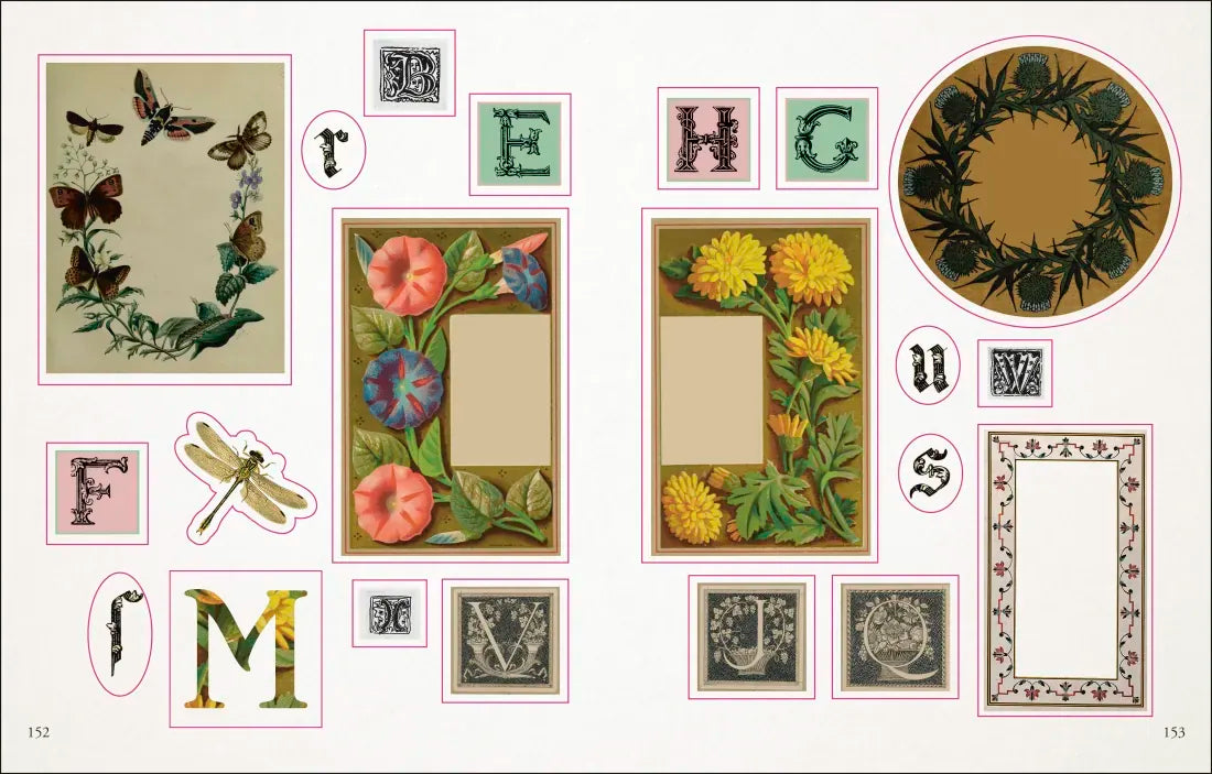 The Botanist's Sticker Anthology US - Hardback