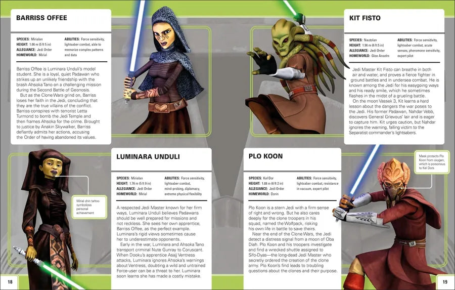 Star Wars The Clone Wars Character Encyclopedia US - Paperback / softback