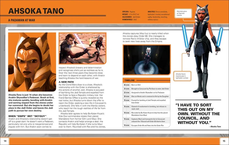 Star Wars The Clone Wars Character Encyclopedia US - Paperback / softback