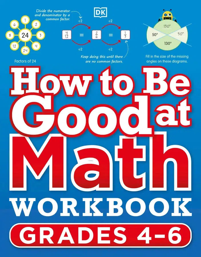 How to Be Good at Math Workbook, Grades 4-6-Children’s / Teenage general interest: Science and technology-買書書 BuyBookBook