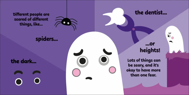 I Feel Scared US - Board book