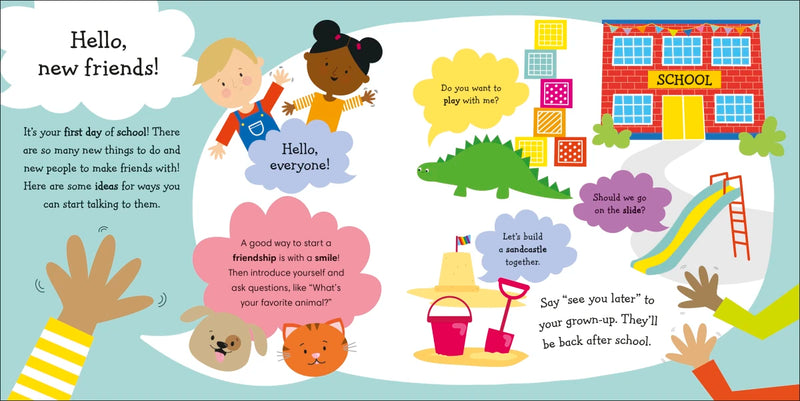 This Is How We Make Friends US - Board book