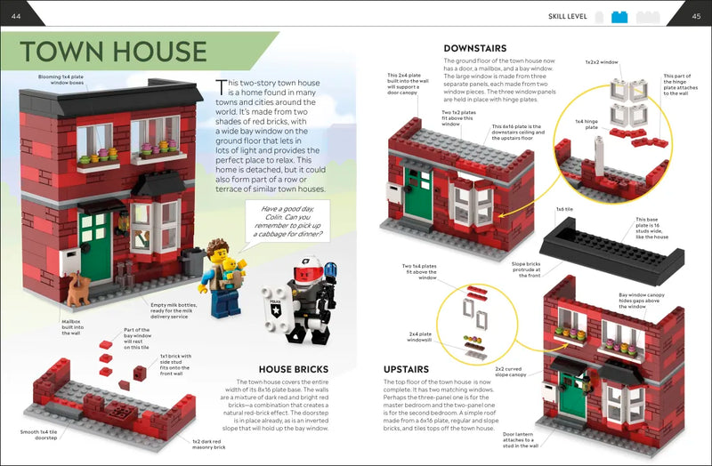 How to Build LEGO Houses US - Hardback