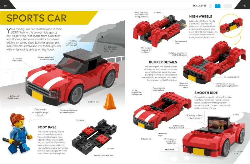 How to Build LEGO Cars US - Hardback