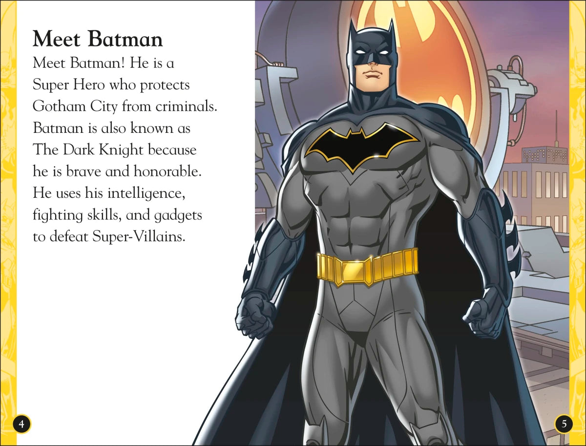 DC Batman's World Reader Level 2 US - Hardback