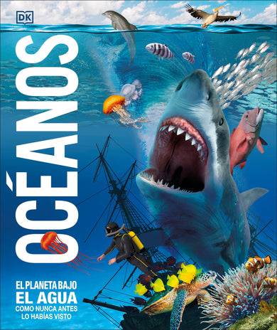 Océanos (Knowledge Encyclopedia Ocean!) cover (ISBN 9780744040302)