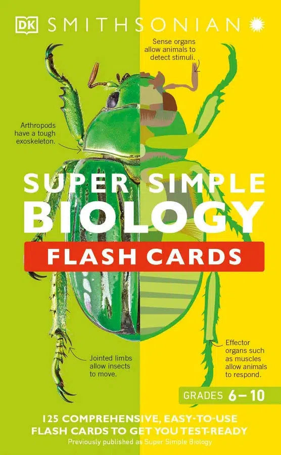 Super Simple Biology Flash Cards-Children’s / Teenage general interest: Science and technology-買書書 BuyBookBook