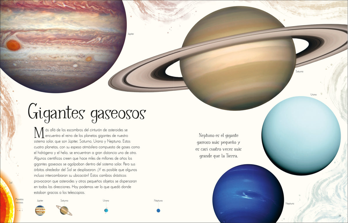 Misterios del universo (The Mysteries of the Universe) interior 2 (ISBN 9780744049206)