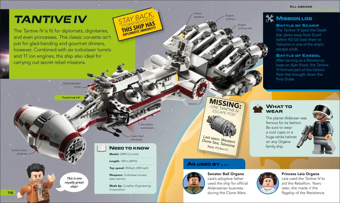 LEGO Star Wars Awesome Vehicles US - Hardback