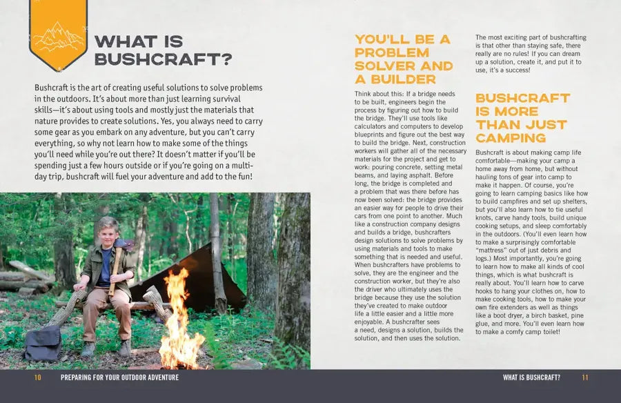Bushcraft Kid US - Book