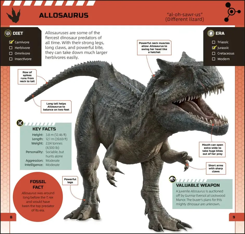 Jurassic World Pocket Expert US - Paperback / softback