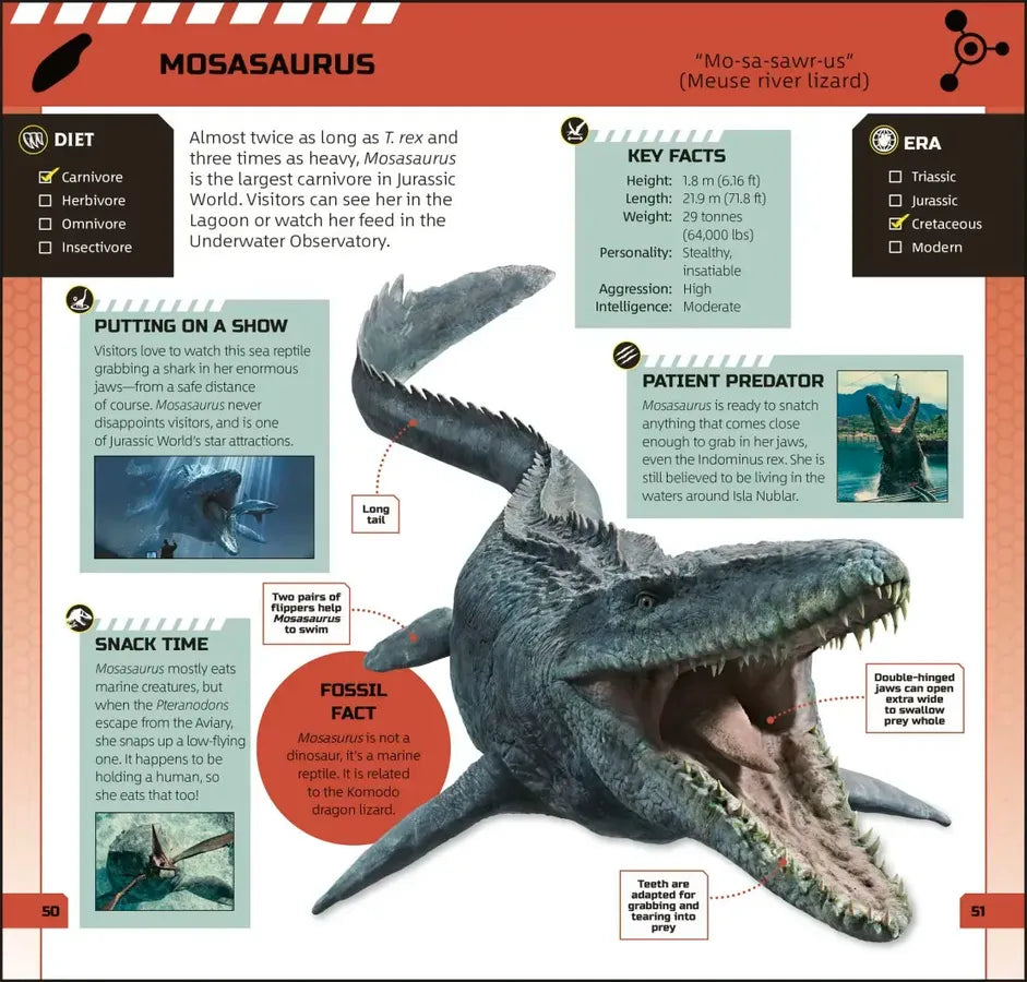 Jurassic World Pocket Expert US - Paperback / softback