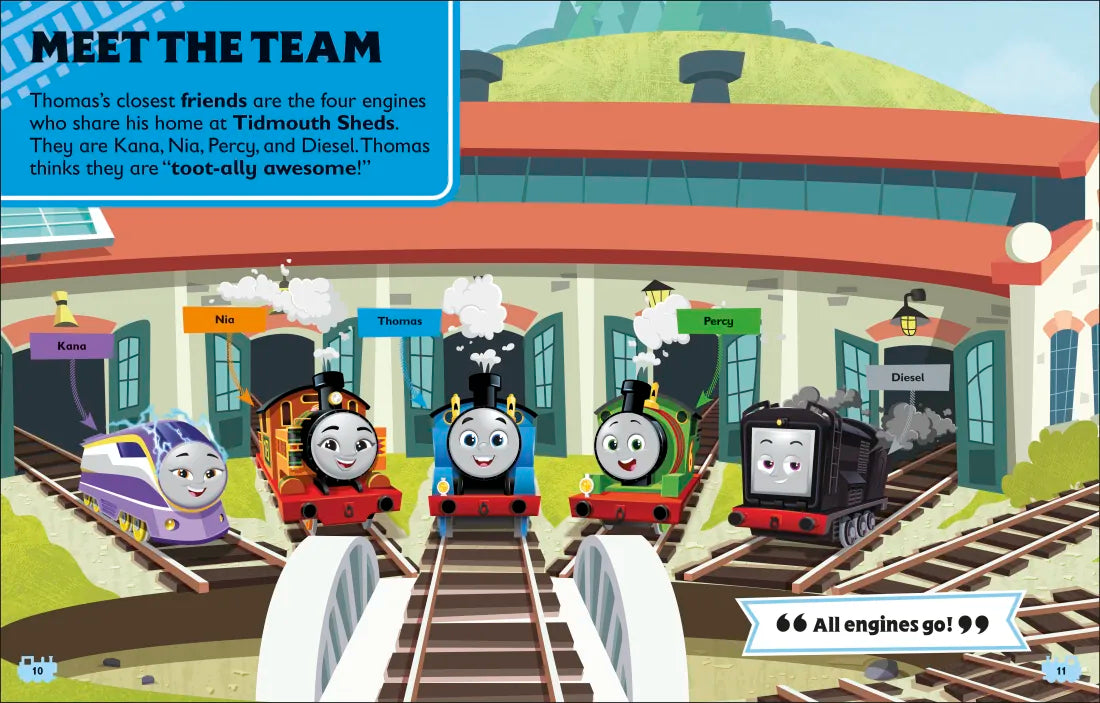 Thomas and Friends Meet the Engines US - Hardback