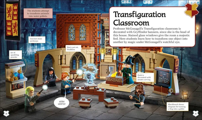 LEGO Harry Potter A Spellbinding Guide to Hogwarts Houses US - Multiple-component retail product
