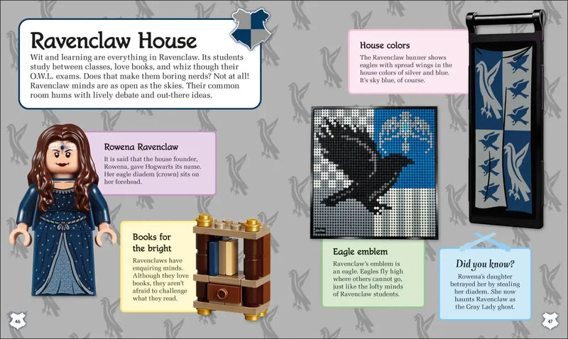 LEGO Harry Potter A Spellbinding Guide to Hogwarts Houses US - Multiple-component retail product