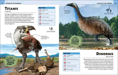 Extraordinary Dinosaurs and Other Prehistoric Life Visual Encyclopedia US - Hardback