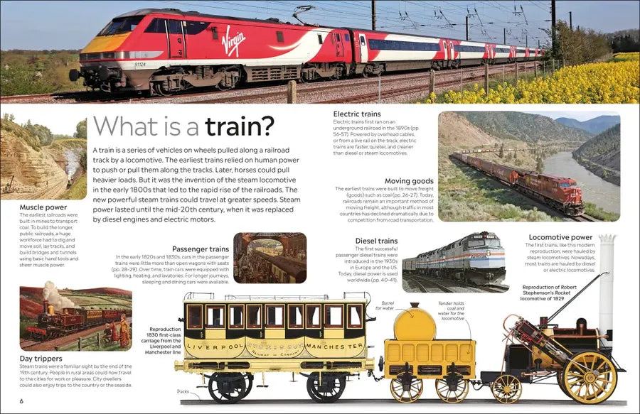 Eyewitness Train US - Hardback
