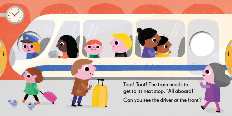 Spin and Spot Things That Go US - Board book