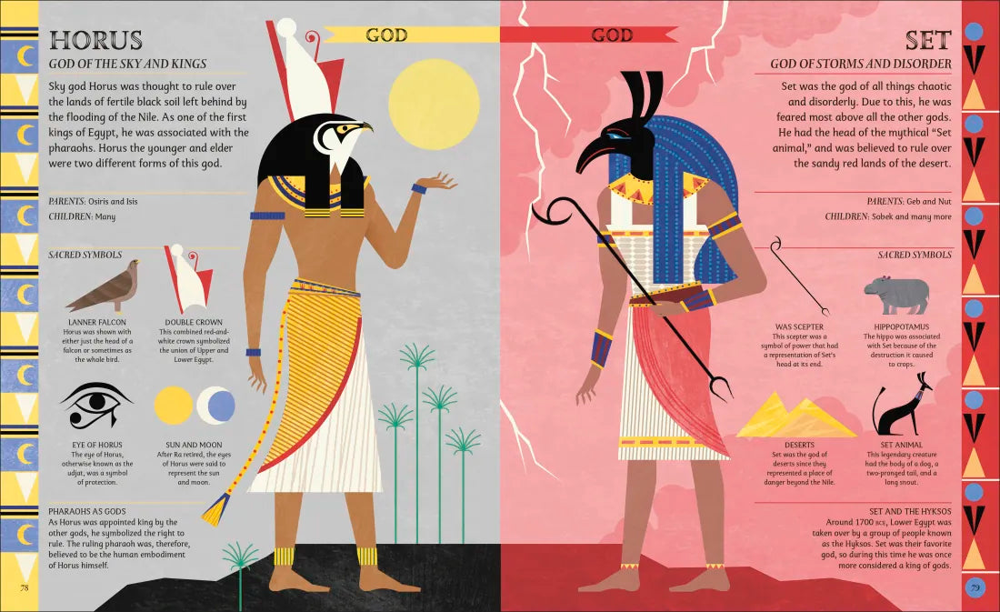 Egyptian Myths US - Hardback