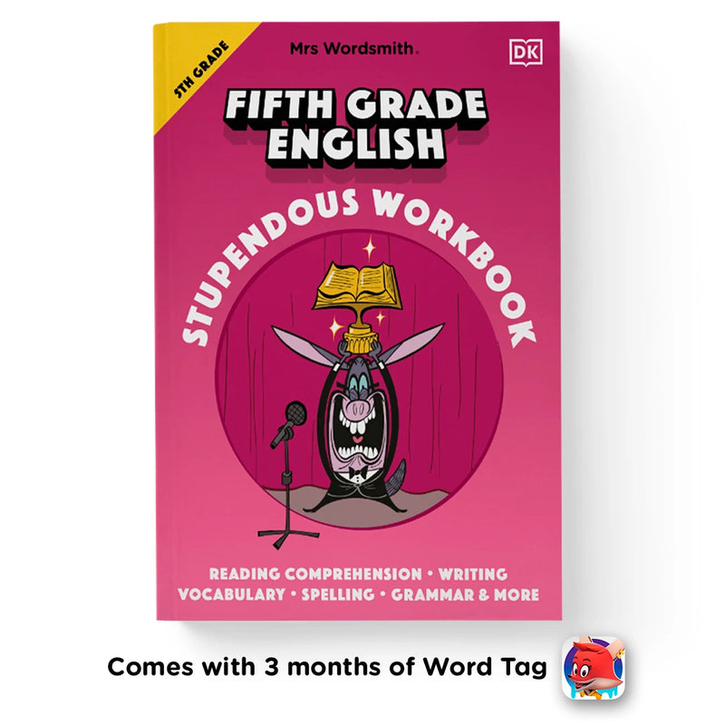 Mrs Wordsmith 5th Grade English Stupendous Workbook US - Paperback / softback