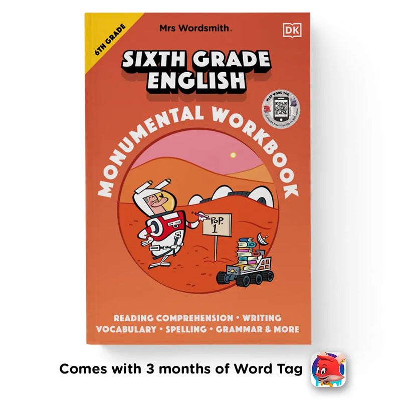 Mrs Wordsmith 6th Grade English Monumental Workbook US - Paperback / softback